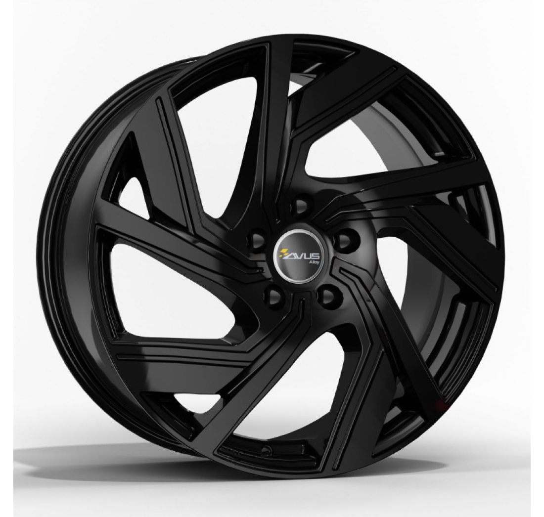 AC-521 8x 18 +45 5x112 AVUS 66,6 BLACK